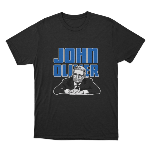 John Oliver Photo Unisex T Shirt Black