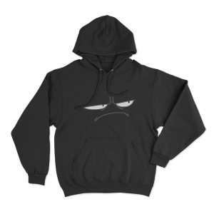 Last Week Tonight with John Oliver Angry Void Face Unisex Hoodie Black