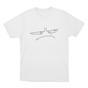 Last Week Tonight with John Oliver Angry Void Face Unisex T Shirt White