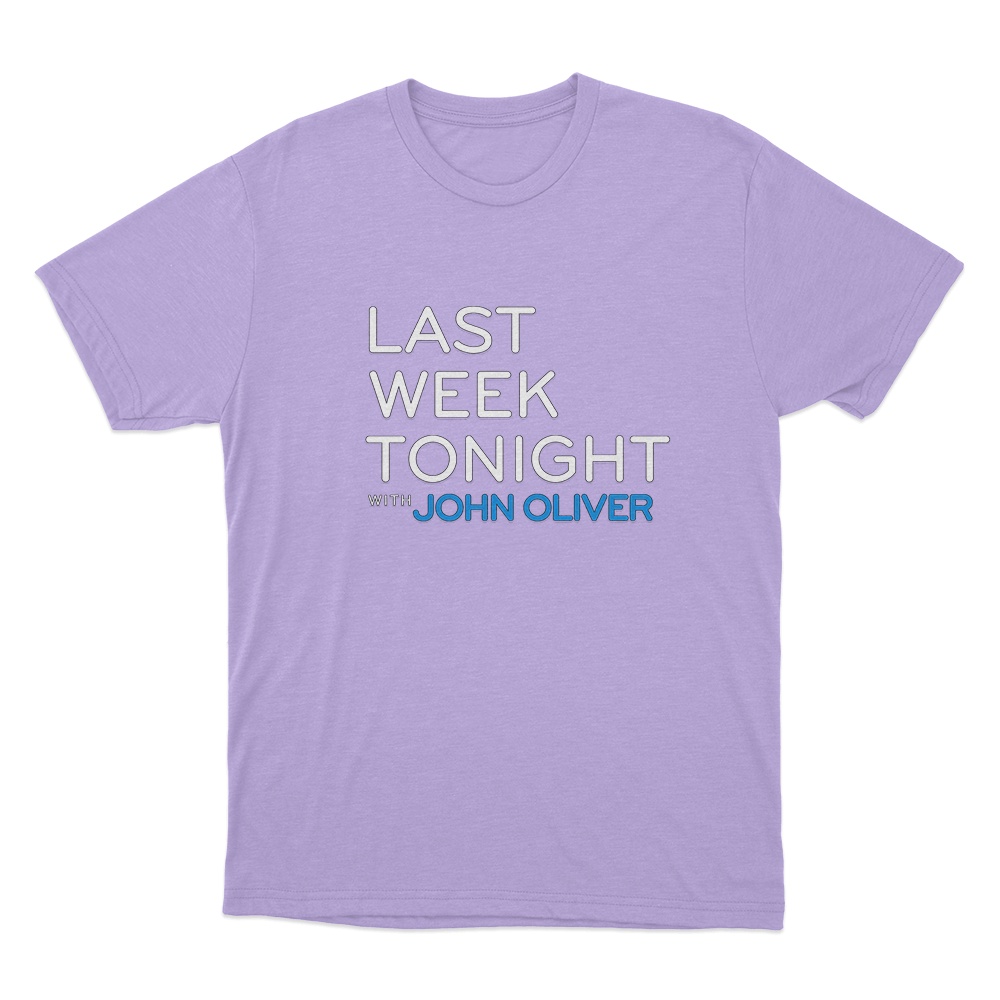 Last Week Tonight with John Oliver John Unisex T Shirt Purple Last Week Tonight with John Oliver John Unisex T Shirt Purple