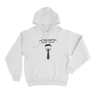 Last Week Tonight with John Oliver John Void Face Unisex Hoodie White